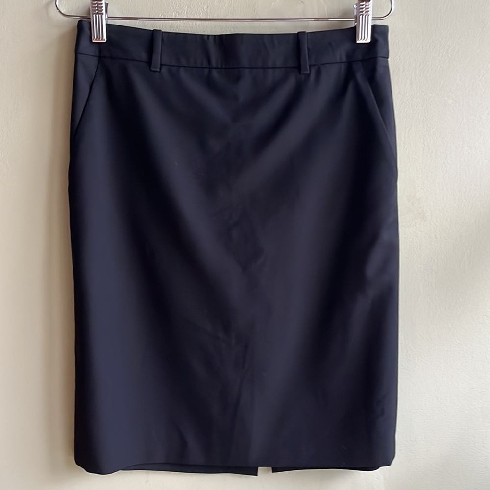 Gucci Authentic Black Wool Skirt 40